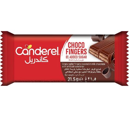 Picture of Canderel Wafer Chocolate Fingers 21.5gm