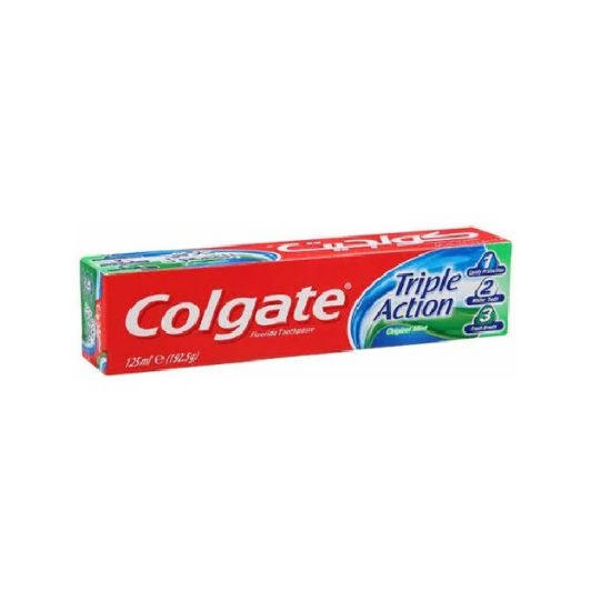 Picture of Colgate Tooth Paste Triple Action Original Mint 125ml