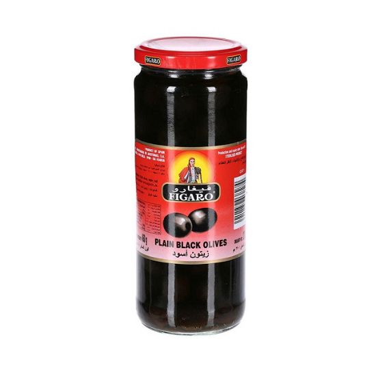 Picture of Figaro Plain Black Olives 285gm