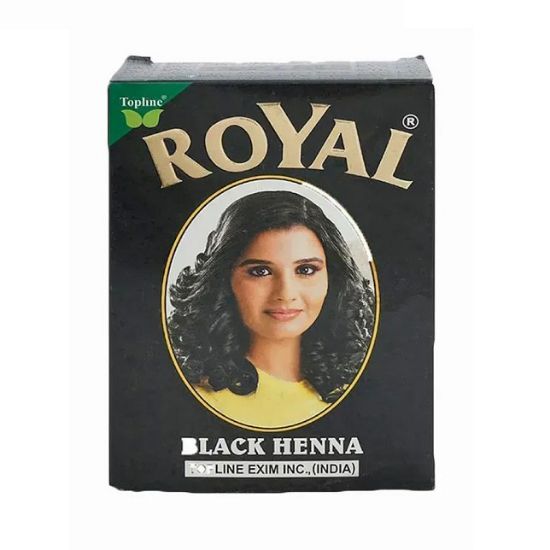Picture of Indian Royal Hair Dye Powder Black 6x10gm