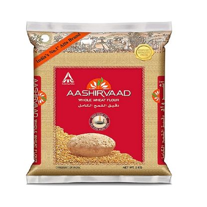 Picture of Aashirvaad Whole Wheat Flour Shudh Chakki Atta 2kg