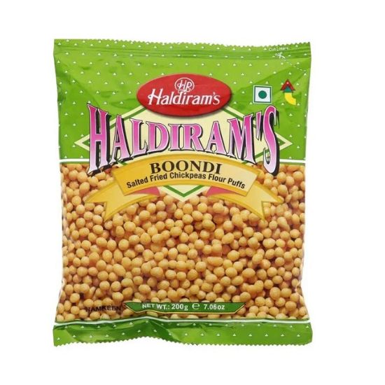 Picture of Haldiram's Boondi Salted Fried Chickpeas Flour Puffs 200gm