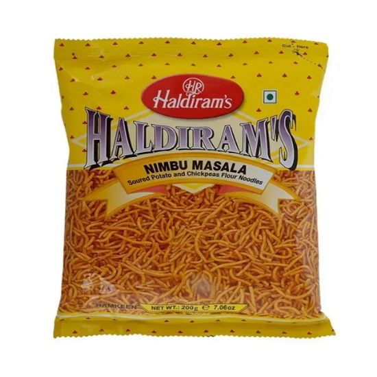 Picture of Haldiram's Nimbu Masala Potato & Chickpeas Flour Noodles 200gm