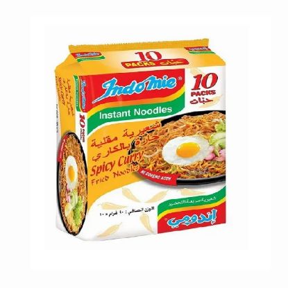 Picture of Indomie Spicy Curry Instant Noodles 10x90gm