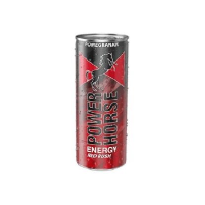 Picture of Power Horse Energy Red Rush Pomegranate Drink 250ml
