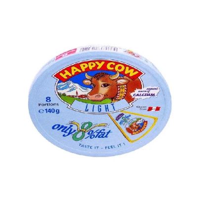 Picture of Happy Cow Cheese Light 8 Portion, 140gm
