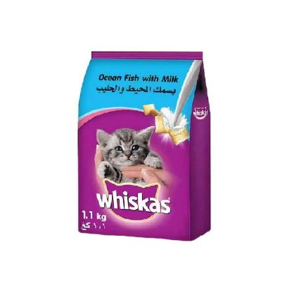 Picture of Whiskas Ocean Fish With Milk 1.1kg