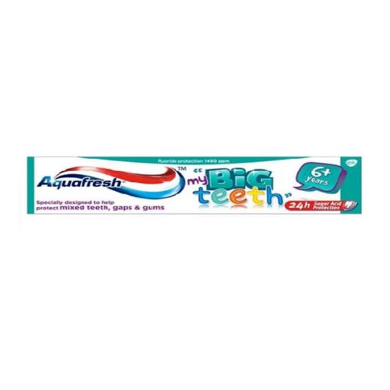 Picture of Aquafresh Toothpaste My Big Teeth 50ml