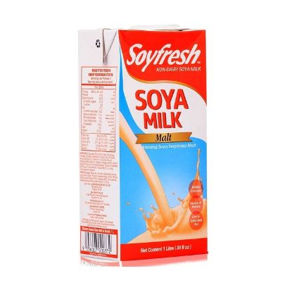 Picture of Soyfresh Soya Milk With Malt 1ltr