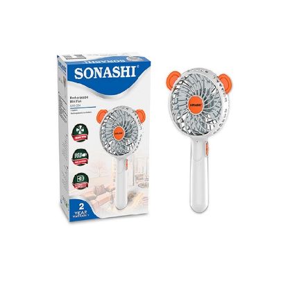 Picture of Sonashi 4 Inch Rechargeable Mini Fan SRF-004, 1pc