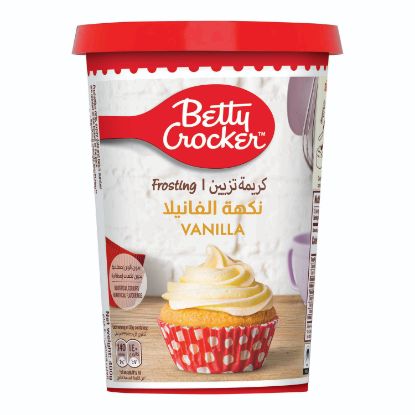 Picture of Betty Crocker Cake Mix Vanilla Frosting 400gm