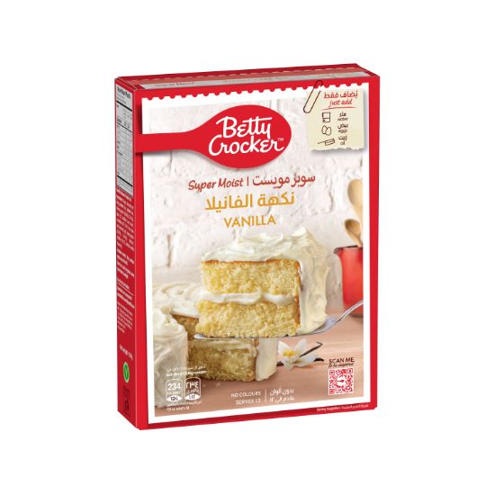 Picture of Betty Crocker Super Moist Supreme Vanilla Cake Mix 510g