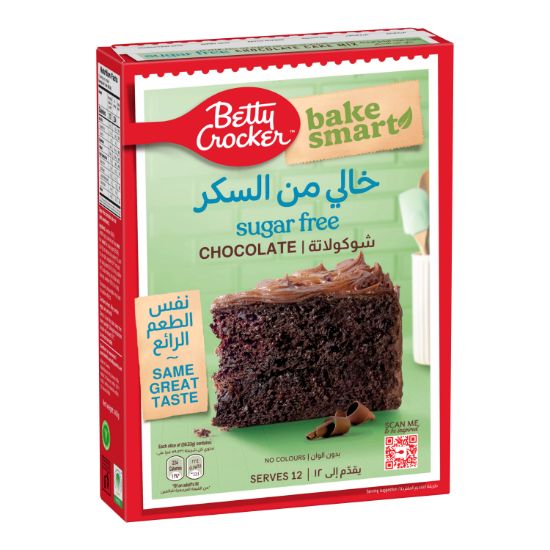 Picture of Betty Crocker Bake Smart Sugar Free Chocolate Cake Mix 400g