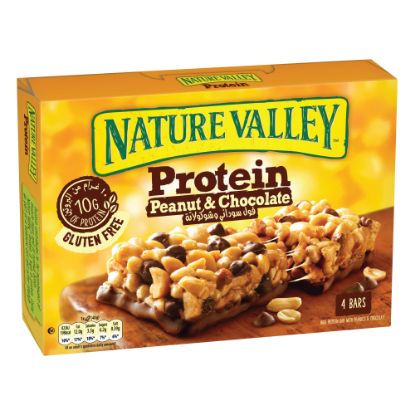 Picture of Nature Valley Peanut And Chocolate Protein Bar 40g Pack of 4