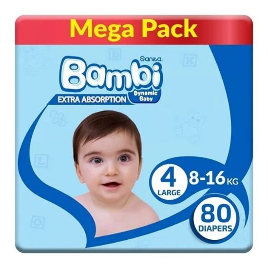 Picture of Bambi Diapers Mega Pack 80's