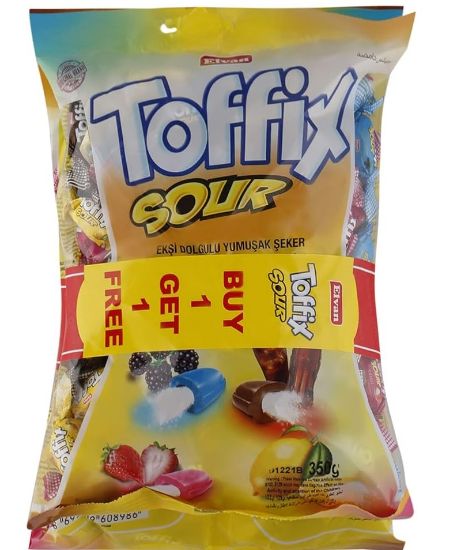 Picture of Elvan Candy Toffix Sour 2x350gm