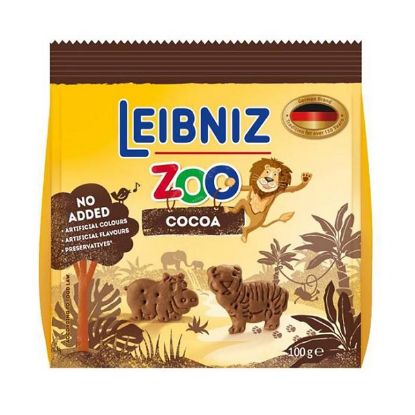 Picture of Bahlsen Leibniz Zoo Cocoa Biscuits 100gm