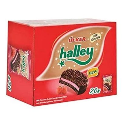 Picture of Ulker Cake Halley Milk Strawberry 20x26gm