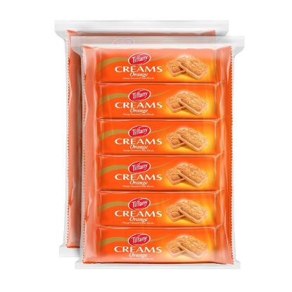 Picture of Tiffany Creams Orange Flavoured Cream Biscuit 84gm