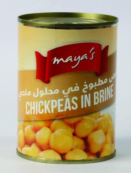 Picture of Maya's Chickpeas in Brine, 3x400gm