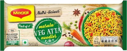 Picture of Maggi Masala Veg Atta Noodles, 290gm