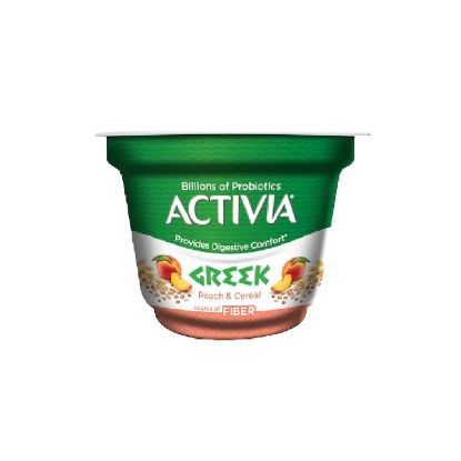 Picture of Activia Greek Yogurt Peach and Cereal 150gm