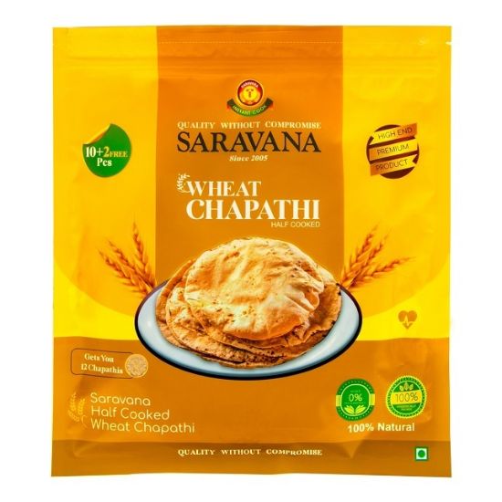 Picture of Saravana Wheat Chapathi 6pc