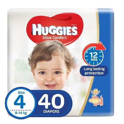 Picture of Huggies Diapers Superflex Economy S4, 40's