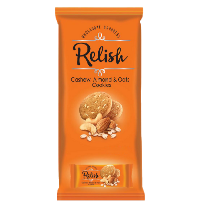 Picture of Relish Cookies Almond Oat 8x70gm