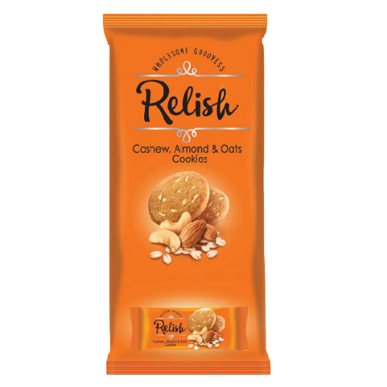 Picture of Relish Cookies Almond Oat 8x70gm