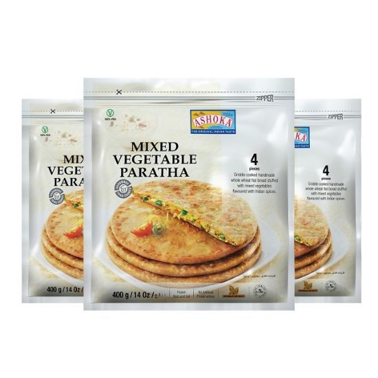 Picture of Ashoka Mixed Vegetable Paratha 3x400gm