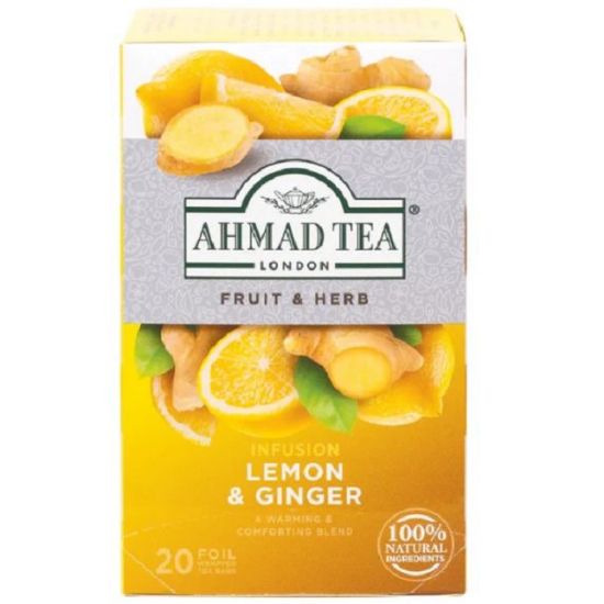 Picture of Ahmad Tea Lemon & Ginger Tea 20 Bags