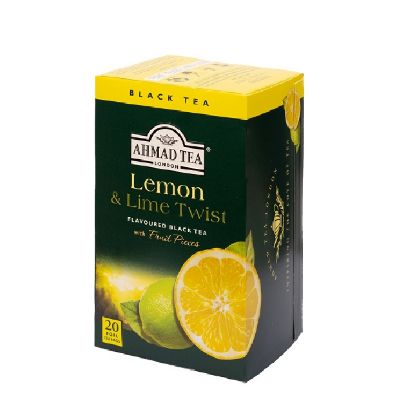 Picture of Ahmad Tea Lemon & Lime Twist Black Tea 20Bags