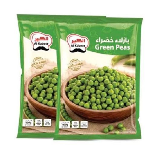 Picture of Al Kabeer Green Peas 2x400gm