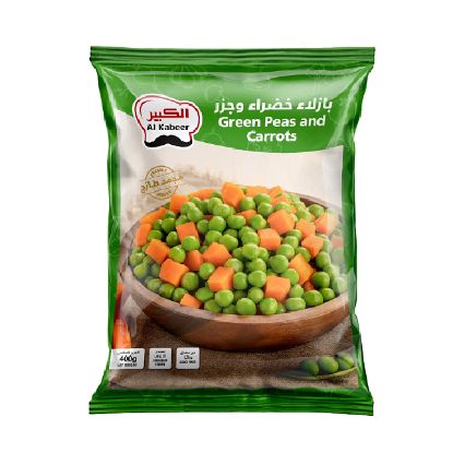 Picture of Al Kabeer Green Peas & Carrots 400gm