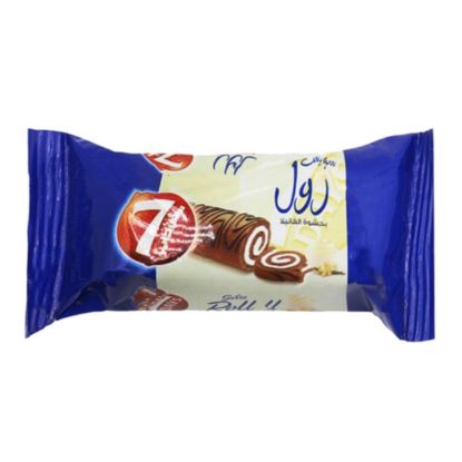 Picture of 7 Days Swiss Roll with Vanilla Filling 20gm