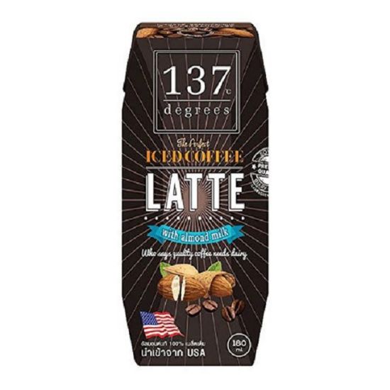 Picture of 137 Degrees Almond Milk Iced Coffee Latte 180ml