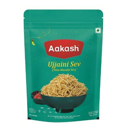 Picture of Aakash Ujjaini Sev Thin Masala Namkeen 350gm