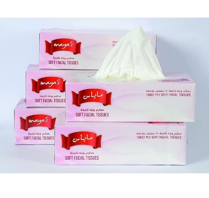 Picture of Maya's Soft Facial Tissue 2-Ply 150's