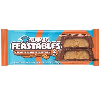 Picture of Mr Beast Feastables Peanut Butter Cups 40gm