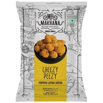 Picture of Mr. Makhana Super Snack Cheezy Peezy 75gm