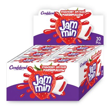 Picture of Candyland Jammin Strawberry Jam Marshmallow 30x8gm