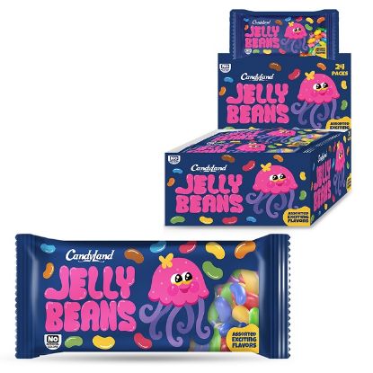 Picture of Candyland Jelly Beans Fruity Flavoured 24x18gm