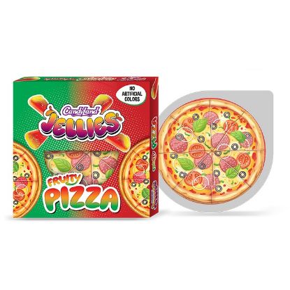 Picture of Candyland Pizza Fruity Jelly 12x21gm