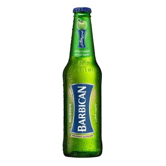 Picture of Barbican Apple Non Alcoholic Malt 330ml in Glass Bottle 