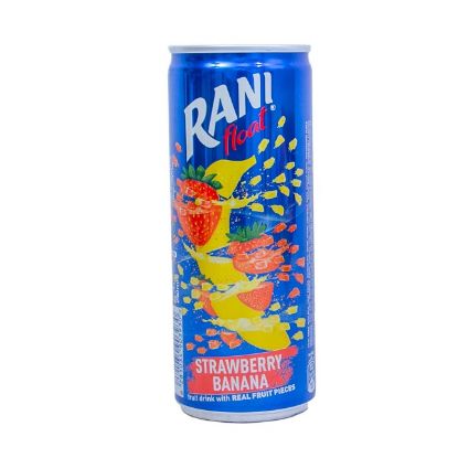 Picture of Rani Strawberry & Banana Juice with Float 240ml
