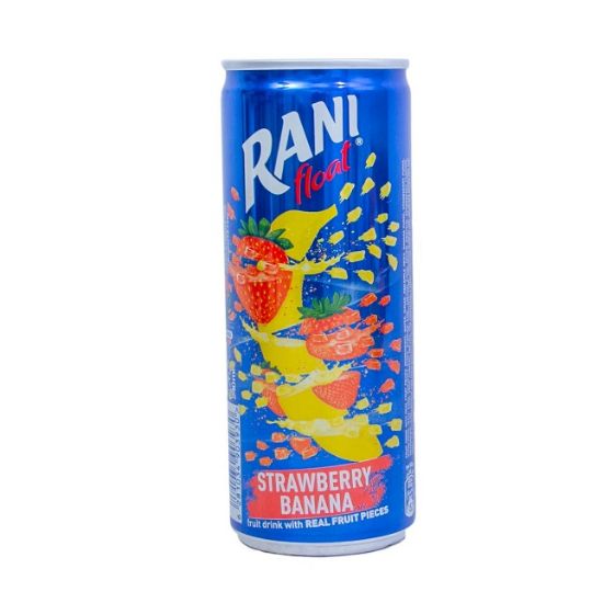 Picture of Rani Strawberry & Banana Juice with Float 240ml