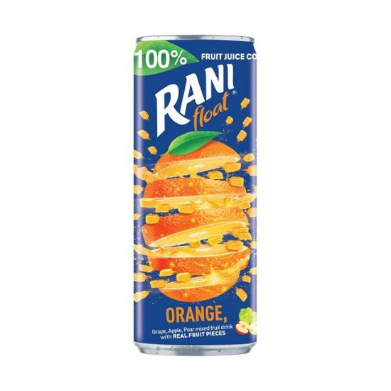 Picture of Rani Orange Juice with Float, NAS 240ml in Can 