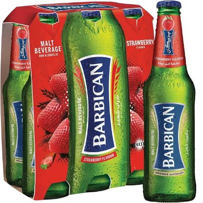 Picture of Barbican Strawberry Non Alcoholic Malt 6x325ml