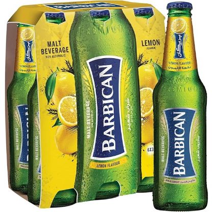 Picture of Barbican Lemon Non Alcoholic Malt  6x330ml 